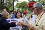 (FOTOS) Presidente de El Salvador agradece solidaridad de ticas y ticos