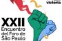 Frente Amplio participará en el Foro de Sao Paulo